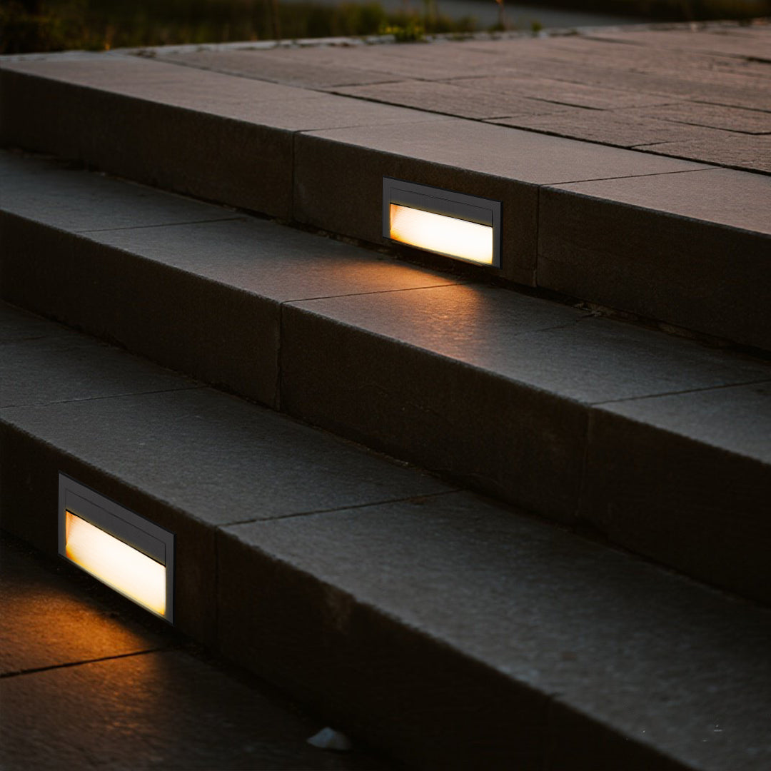 Square Recessed Step Lights Outdoor - Lamp Outdoor