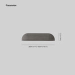 Ray Modern Minimalist Semi-elliptical Metal Stone Outdoor Wall Lamp - Lamp Outdoor