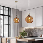 Water Ripple Glass Pendant Lights - Lamp Outdoor