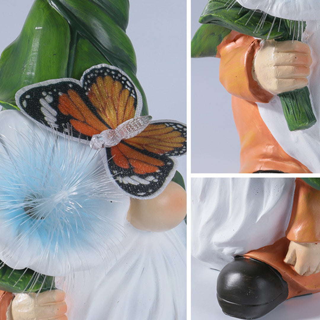 Resin Solar Gnomes Garden Lights - Lamp Outdoor