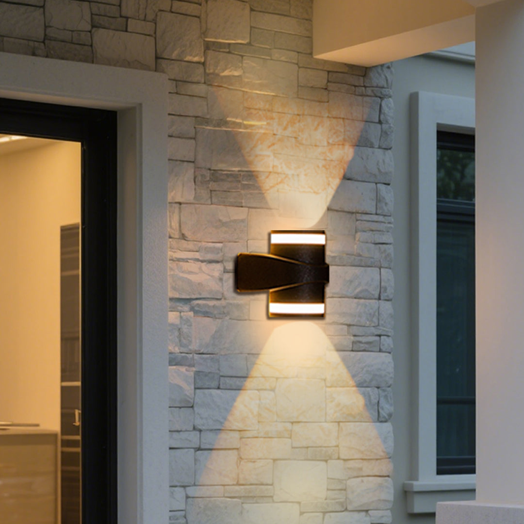 Modern Black Outdoor Wall Lights LED Waterproof - Lamp Outdoor