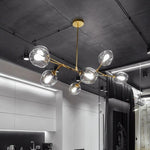 Kirae Nordic Modern Glass Pendant Light Clear Bubble - Lamp Outdoor