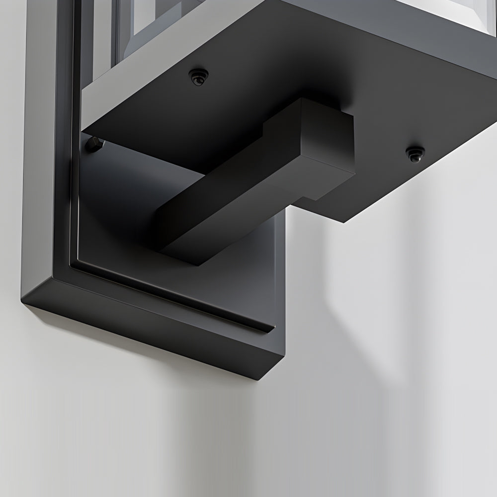 Waterproof Square Metal Outdoor Wall Sconces American-Style Minimalist - Lamp Outdoor