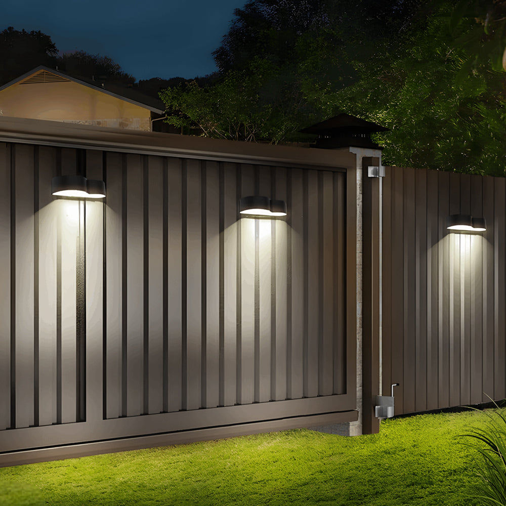 Solar-Powered Outdoor Wall Wash Lighting Waterproof Decorative - Lamp Outdoor