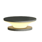 Waterproof Patio Pillar Lights Round Modern - Lamp Outdoor