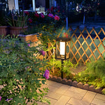 Smart Led Solar Lawn Lights Minimalist Style - Lamp Outdoor