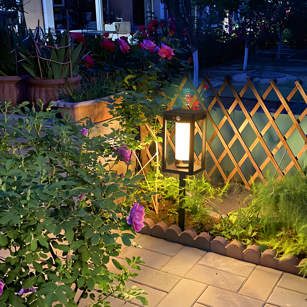 Smart Led Solar Lawn Lights Minimalist Style - Lamp Outdoor
