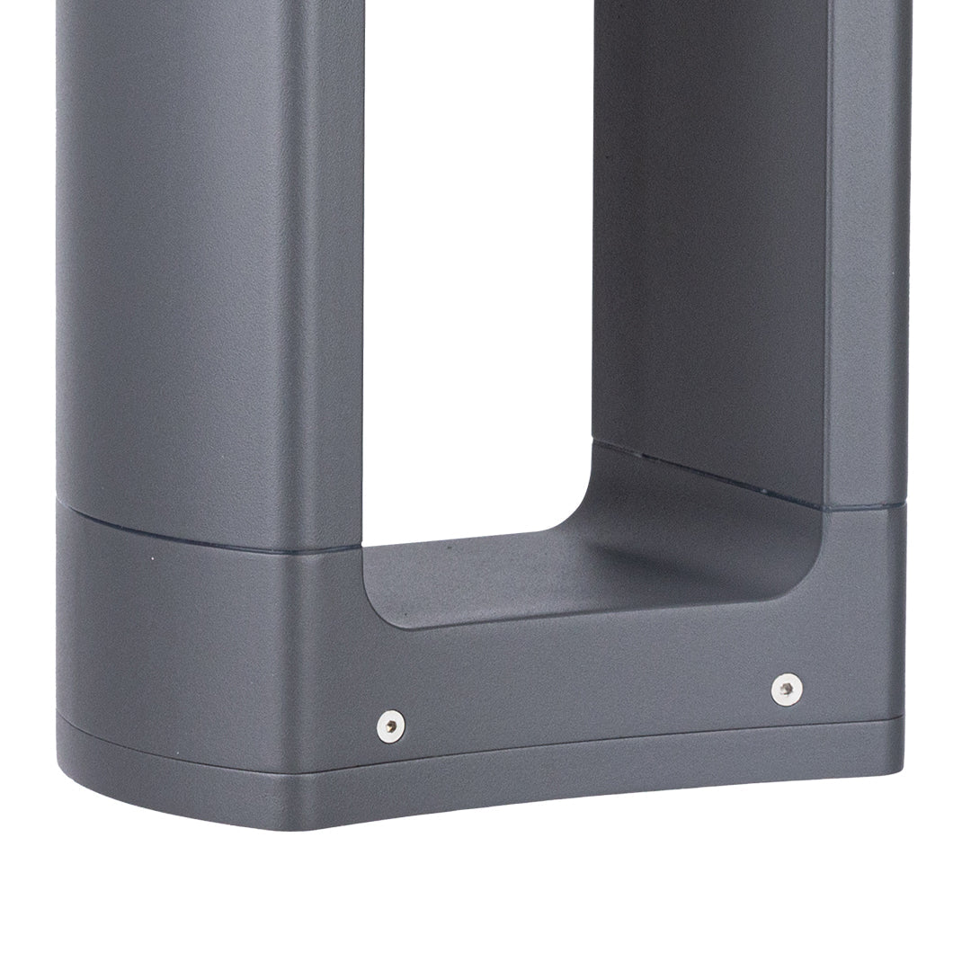 Square LED Garden Outdoor Bollard Light Minimalist Style - Lamp Outdoor