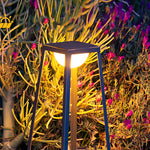 Waterproof Metal Frame Outdoor Floor Lamp - Lamp Outdoor