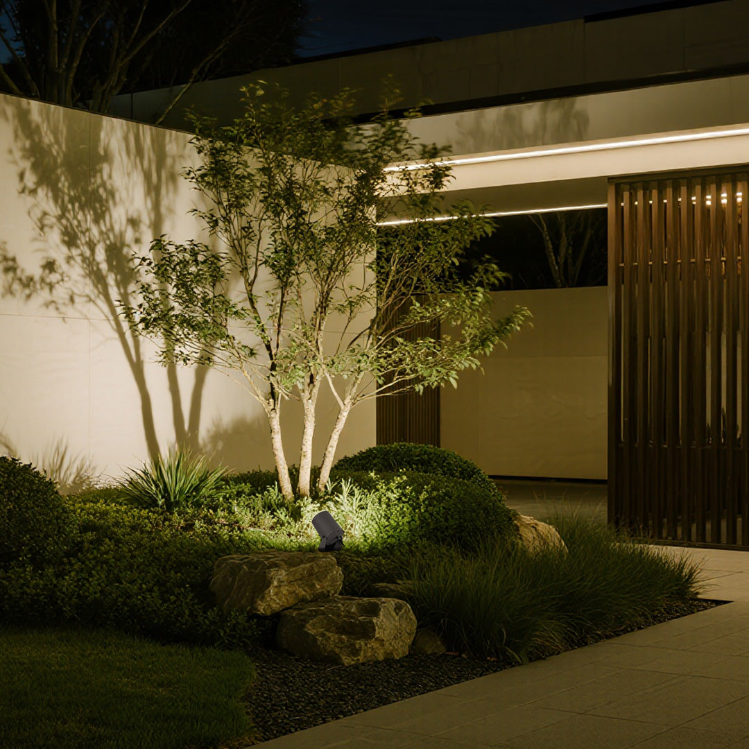 Round LED Landscape Spotlight Morden Style - Lamp Outdoor