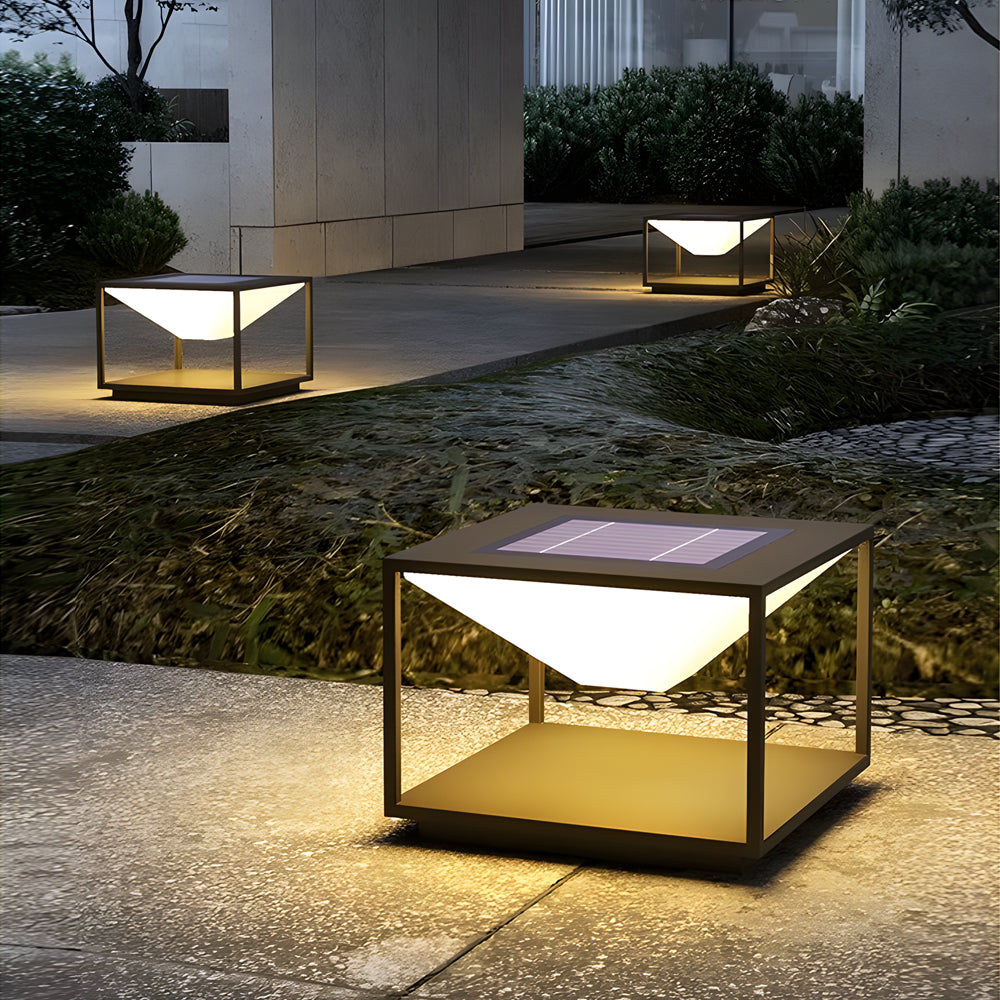 Square Pillar Light Stainless Steel Waterproof - Lamp Outdoor