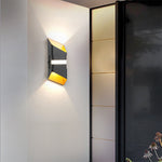 Square Tube LED Up And Down Outdoor Wall Lights - Lamp Outdoor