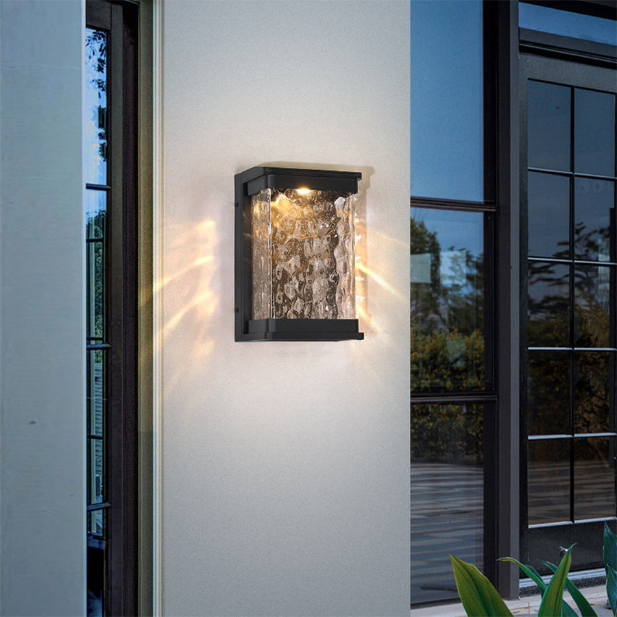 Aluminum Rectangular Outdoor Wall Lights Waterproof - Lamp Outdoor