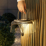 LED Clear Pendant Lights Solar-Powered - Lamp Outdoor