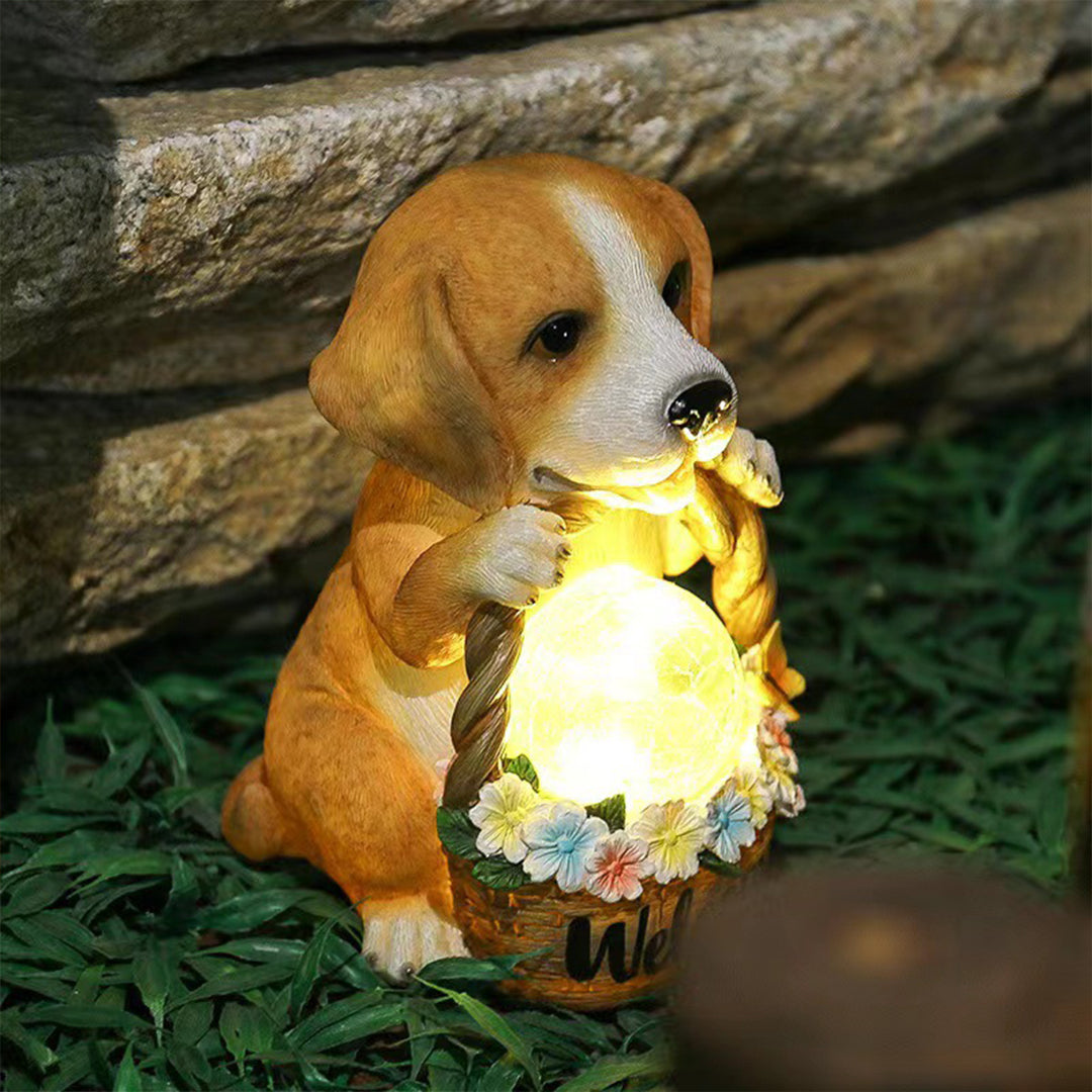 Resin Animal Garden Solar Lights - Lamp Outdoor