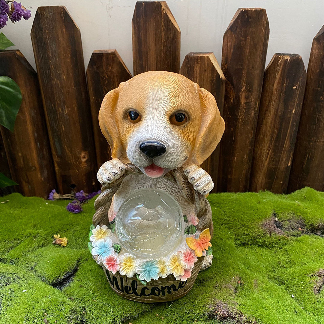 Resin Animal Garden Solar Lights - Lamp Outdoor