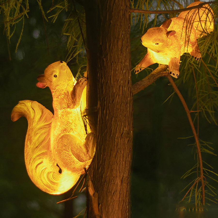 Solar Animal Garden Lights LED Waterproof Hanging - Lamp Outdoor
