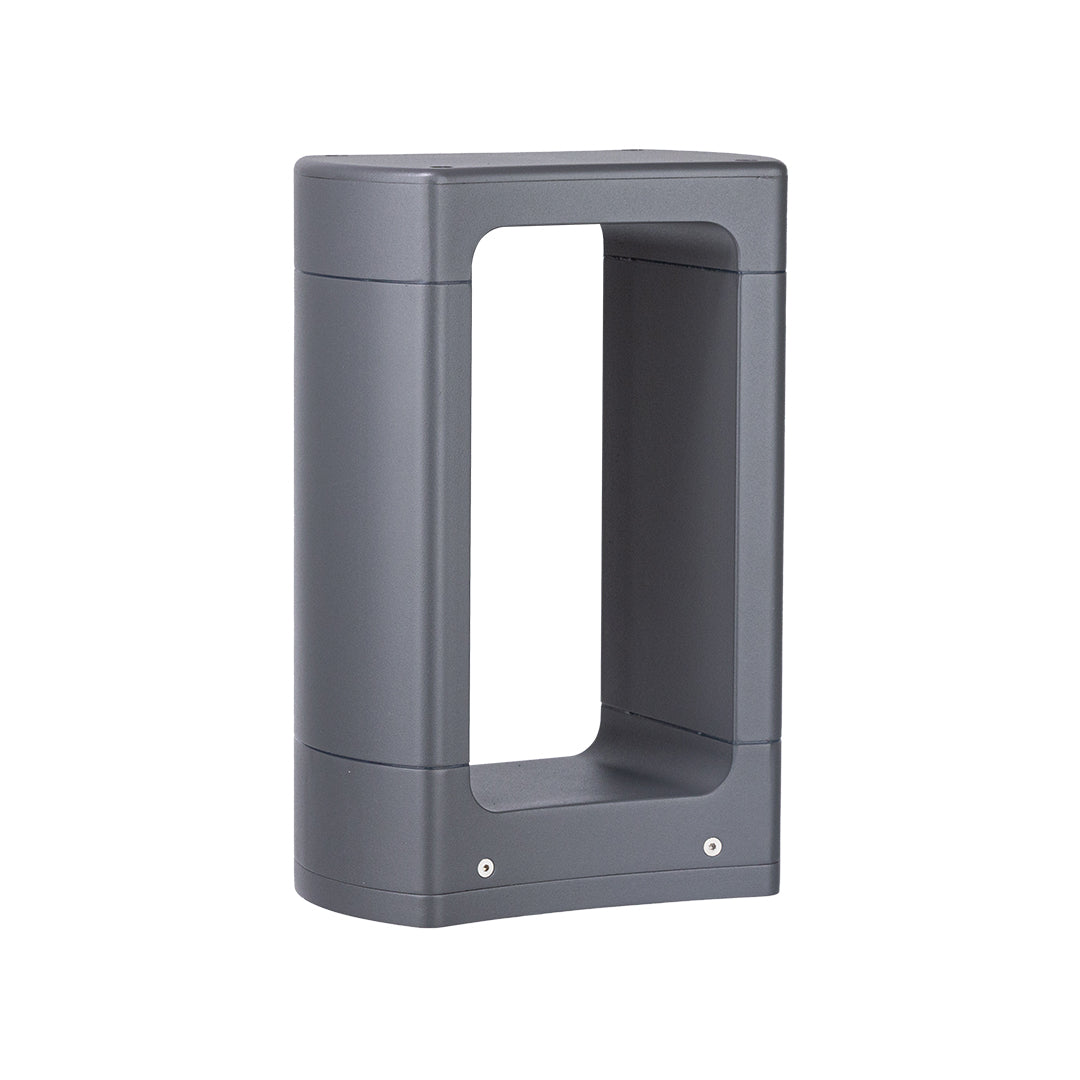 Square LED Garden Outdoor Bollard Light Minimalist Style - Lamp Outdoor