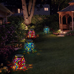 Solar colored landscape lights Waterproof Decorative - Lamp Outdoor