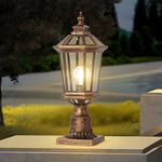 LED Waterproof Solar Column Pillar Lights for Garden - Lamp Outdoor