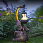 Resin Garden Solar Animal Lights - Lamp Outdoor