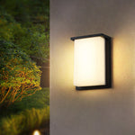 LED Rectangular Outdoor Sconce Waterproof Die-Cast Aluminum - Lamp Outdoor