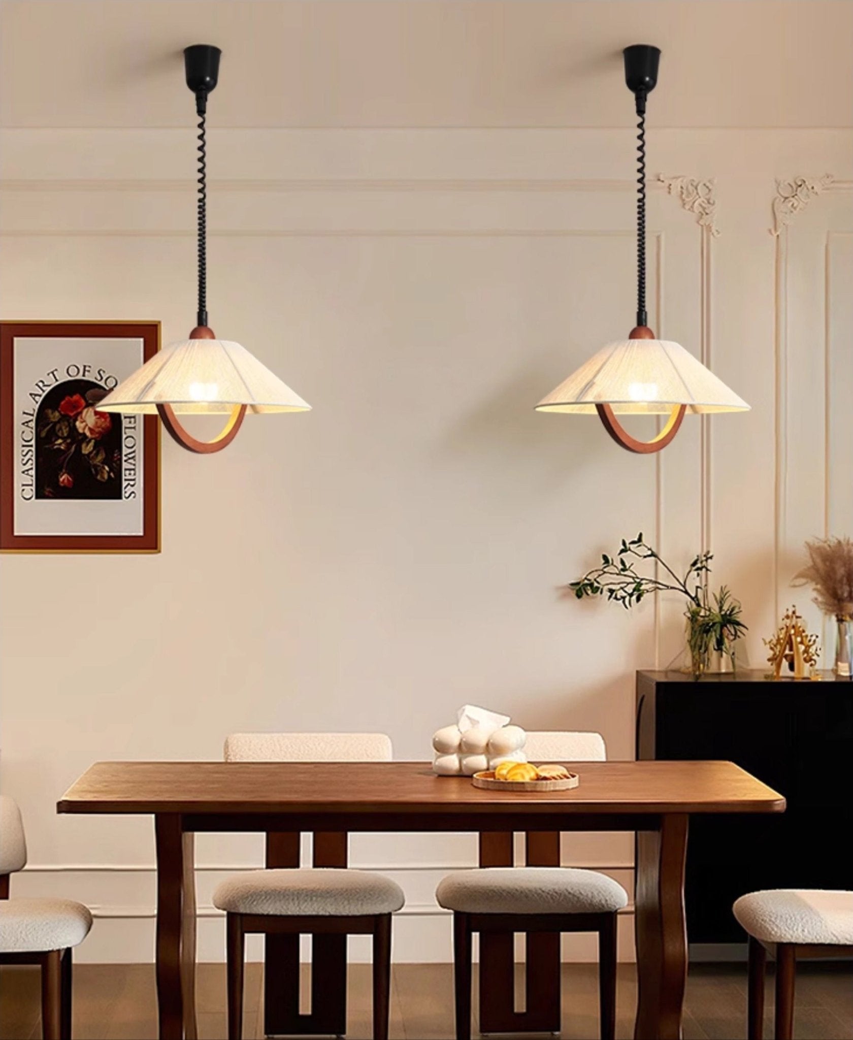 Eleanor Minimalist Metal Pendant Light - Lamp Outdoor