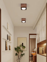 Eliza Minimalist Wood Ceiling Light - Lamp Outdoor