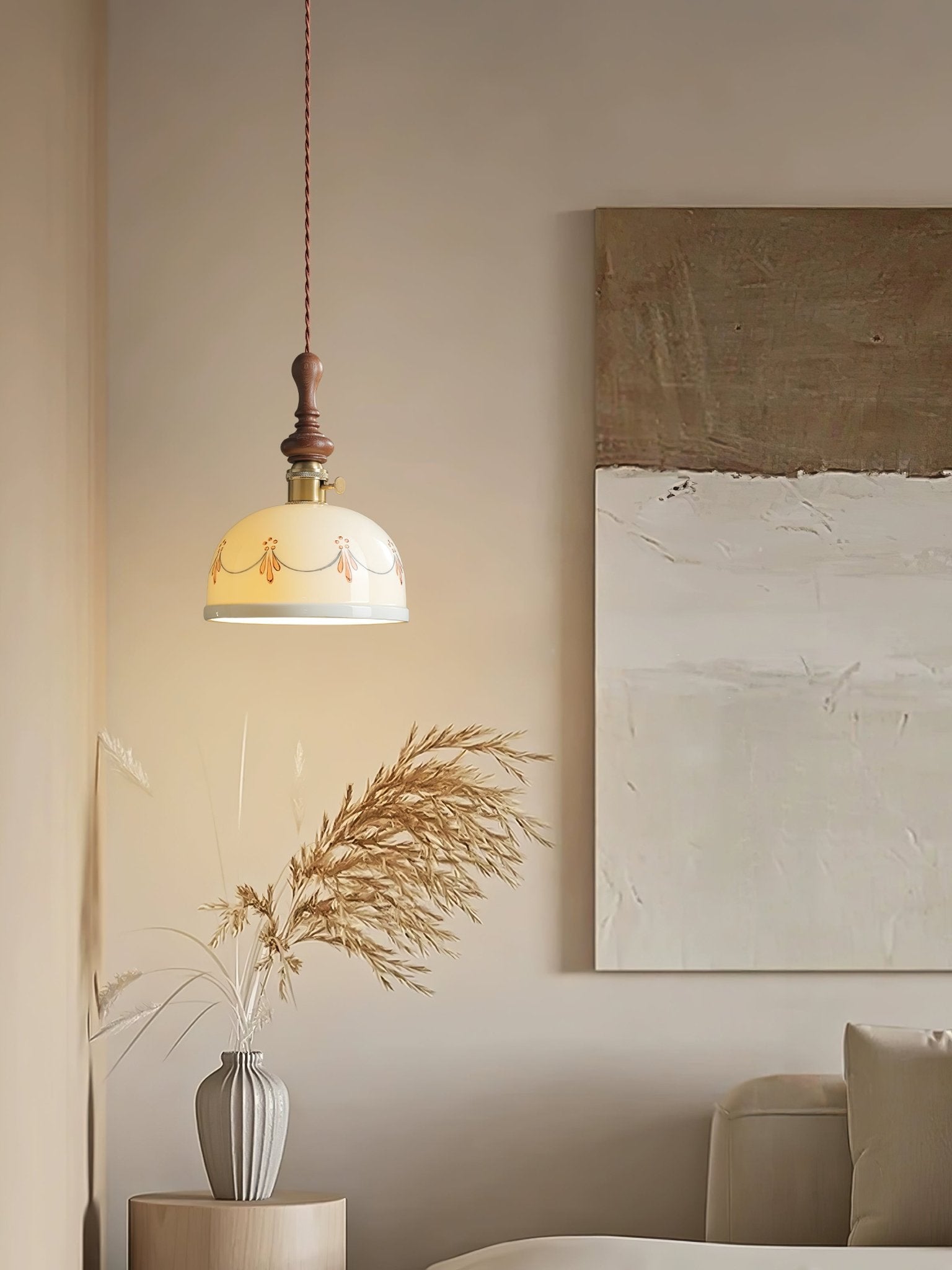 Roselind Ceramic Pendant Light - Lamp Outdoor