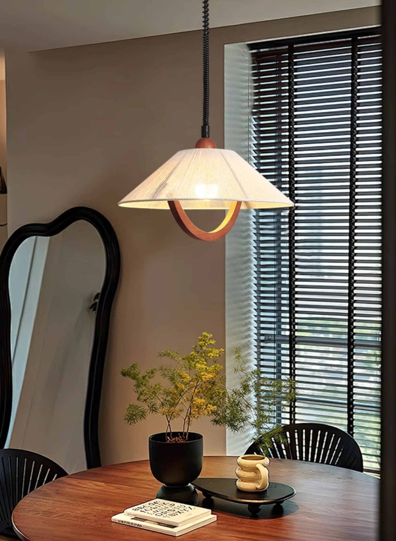 Eleanor Minimalist Metal Pendant Light - Lamp Outdoor