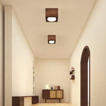 Eliza Minimalist Wood Ceiling Light - Lamp Outdoor