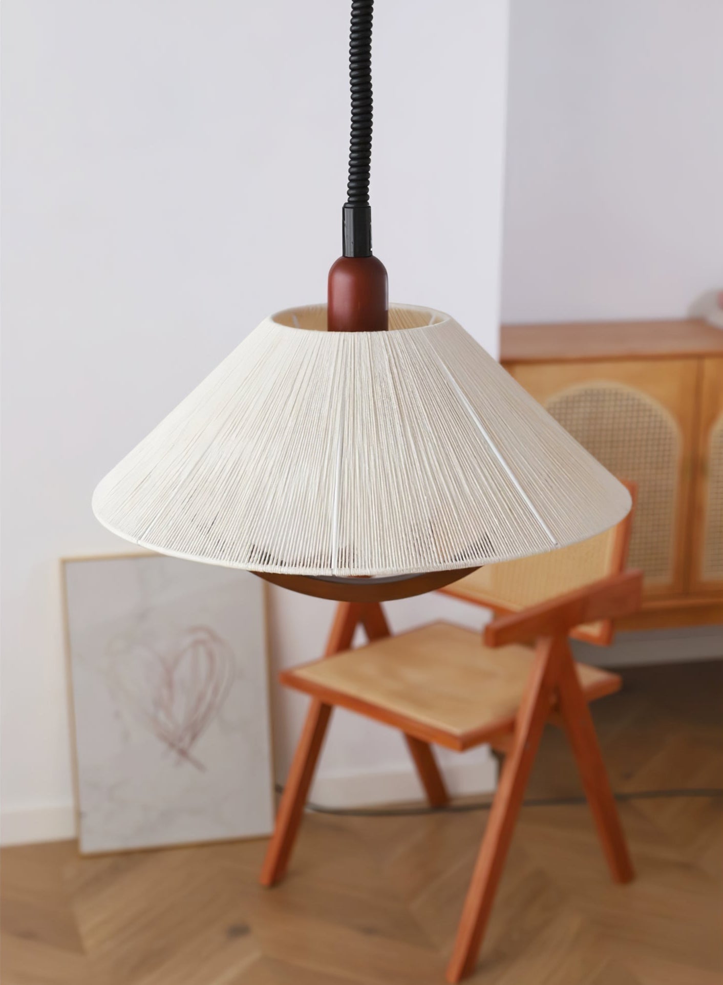 Eleanor Minimalist Metal Pendant Light - Lamp Outdoor