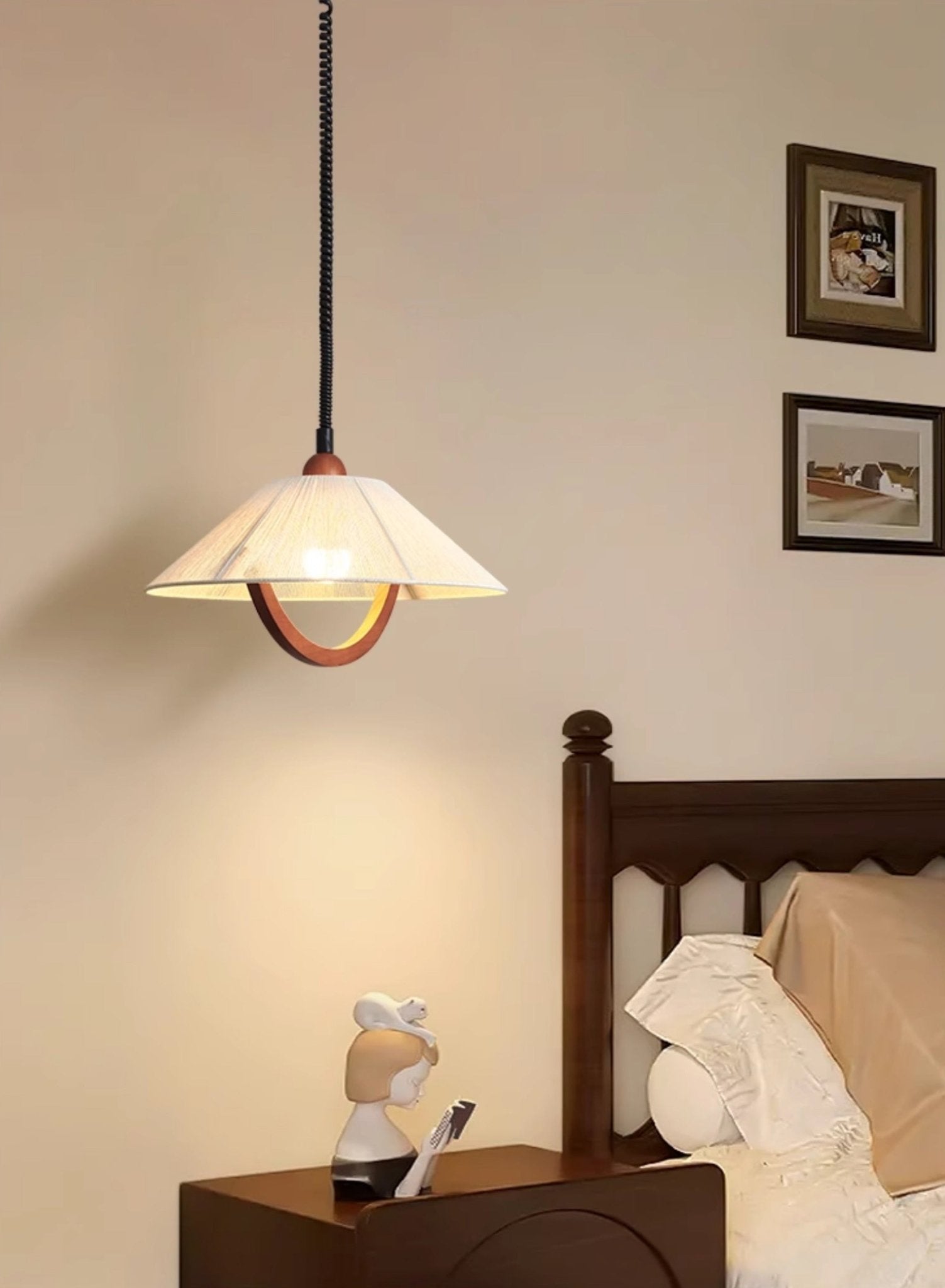Eleanor Minimalist Metal Pendant Light - Lamp Outdoor