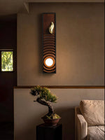 Caleb Vintage Wood Wall Lamp - Lamp Outdoor