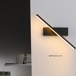 Struve Rotatable Wall Lamp for Bedroom, Black/White - Lamp Outdoor