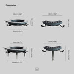 Ray Modern Irregular Metal Glass Outdoor Ground Light for Trees - Lamp Outdoor