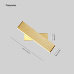 Kaya Rectangular Rotatable Wall Lamp - Lamp Outdoor