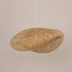 Rinwa Natural Pendant Light for Dining Room/Kitchen Island, Bamboo - Lamp Outdoor