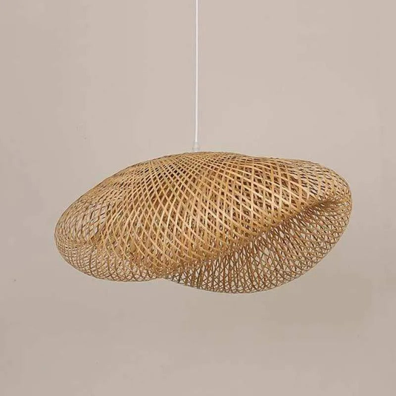 Rinwa Natural Pendant Light for Dining Room/Kitchen Island, Bamboo - Lamp Outdoor