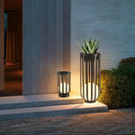 Ray Modern Globe Solar Rechargeable Outdoor Floor Lamp - Lamp Outdoor