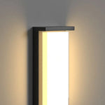 Ray Modern Minimalist Rectangular Metal Outdoor Wall Lamp - Lamp Outdoor