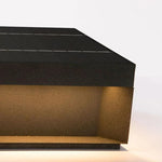 Ray Outdoor Post Lamps Modern Square Solar - Lamp Outdoor