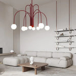 Monica Pendant Light Double Layer Glass Bubble - Lamp Outdoor