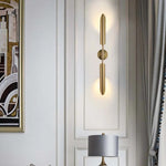 Phira Luxury Double-head Golden Scabbard Wall Lamp - Lamp Outdoor