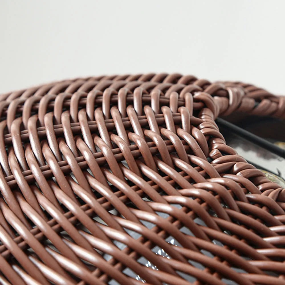 Ritta Modern Lantern Pendant Light, Coffee & Beige - Lamp Outdoor