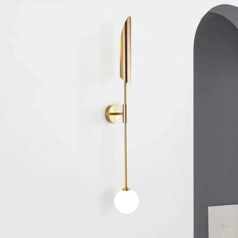 Phira Luxury Double-head Golden Scabbard Wall Lamp - Lamp Outdoor