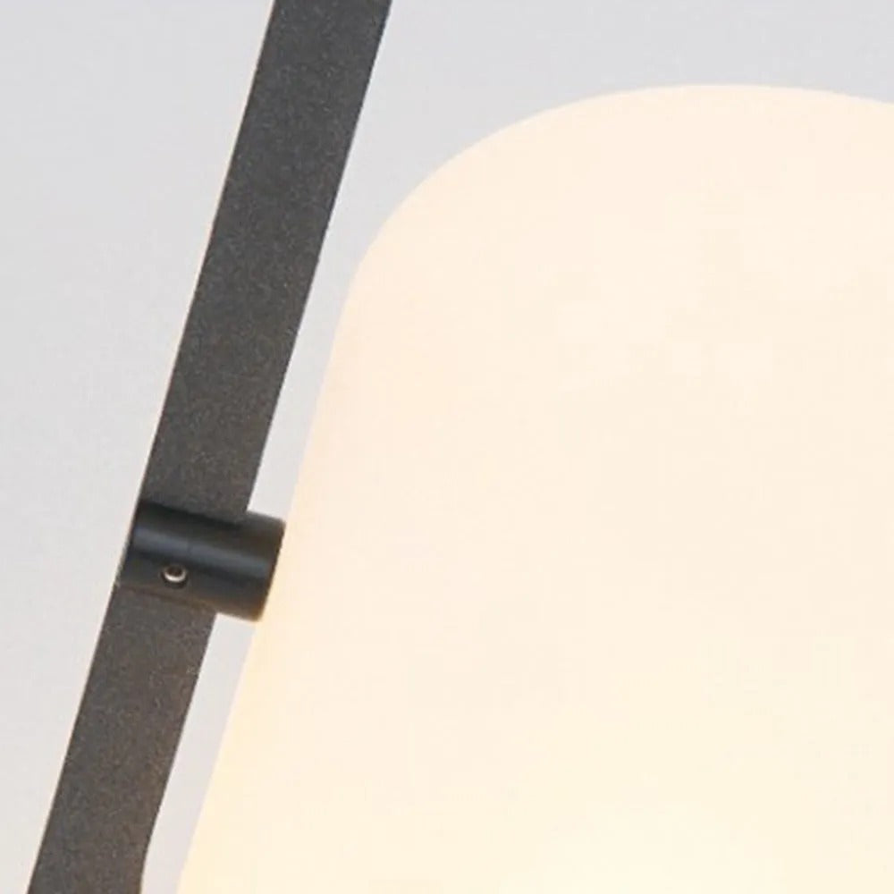 Ray Minimalist Cylinder Glass Acrylic Outdoor Floor Lamp - Lamp Outdoor