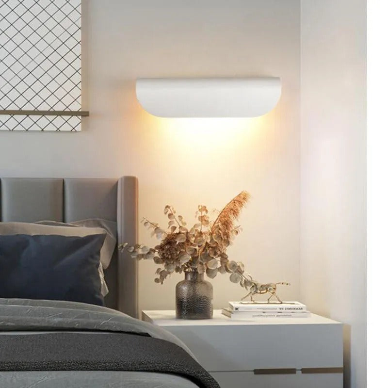 Ray Modern Curved Waterproof LED Outdoor Wall Lamp Metal Garden Corridor - Lamp Outdoor
