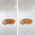 Rinwa Natural Pendant Light for Dining Room/Kitchen Island, Bamboo - Lamp Outdoor