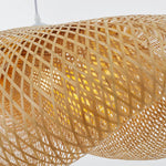 Rinwa Natural Pendant Light for Dining Room/Kitchen Island, Bamboo - Lamp Outdoor